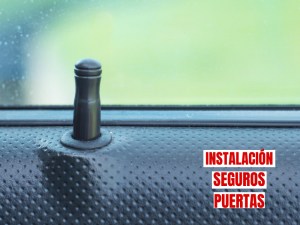 Instalación de seguros en puertas